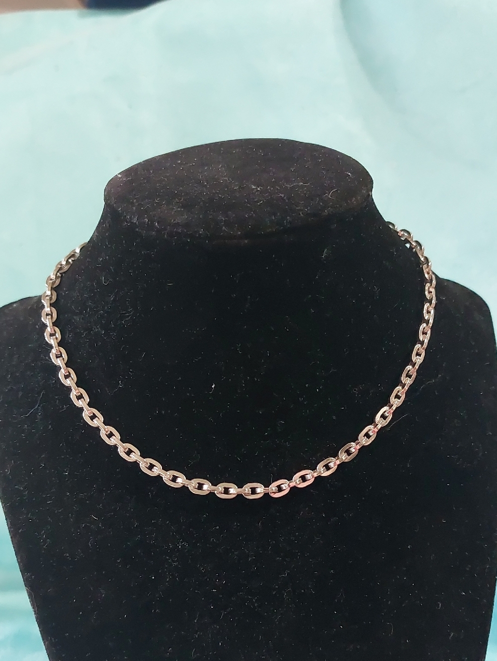 Mariner Anchor Link Watch Fob Chain 14" Silver, Unisex